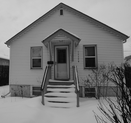 The Murrell House at 10426 - 145 Street, Edmonton. Little had changed when this photo was taken [February 2015] Click to enlarge.