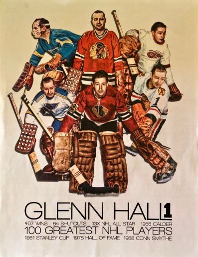 1965 Hockey Illustrated magazine Frank Mahovlich /Gordie Howe 600 Goals -  Color